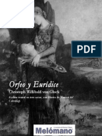 C. W. Von Gluck - Orfeo y Eurídice