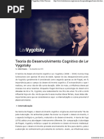 Vygotsky Sua Teoria e a Influência Na Educação