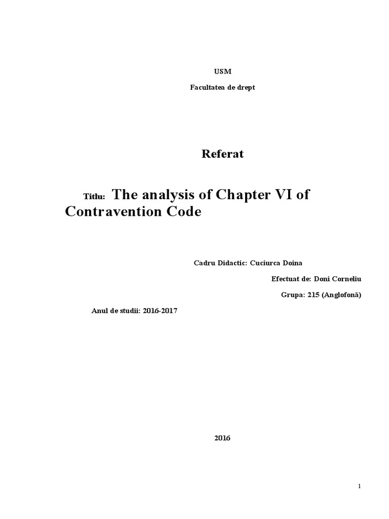 Law Students' Guide to Chapter VI | PDF | Employment | Labour Law
