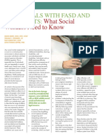 Individuals with FASD and the Courts: What Social Workers Need to Know