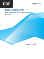 Deltek Costpoint® 7.1.1: New Installation Guide For Microsoft SQL Server®