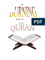 The Burning Issue of Quran1