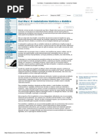 Karl Marx_ O Materialismo Histórico e Dialético - Jornal Da Cidade