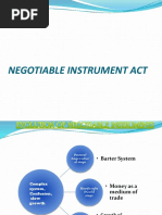 Final Negotiable Instrument Act