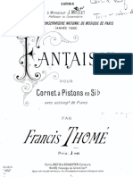 Fantaisie For Cornet and Piano PDF