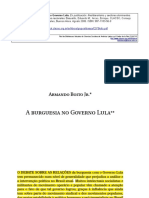 A Burguesia No Governo Lula