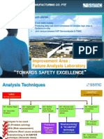 "Towards Safety Excellence": Improvement Area: Failure Analysis Laboratory