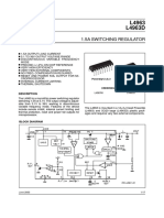 1.5A Switching Regulator: Description