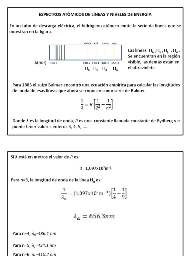 Espect Rode Line As | PDF | Electrón | Línea espectral