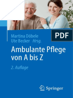Martina Döbele, Ute Becker Eds. Ambulante Pflege Von A Bis Z