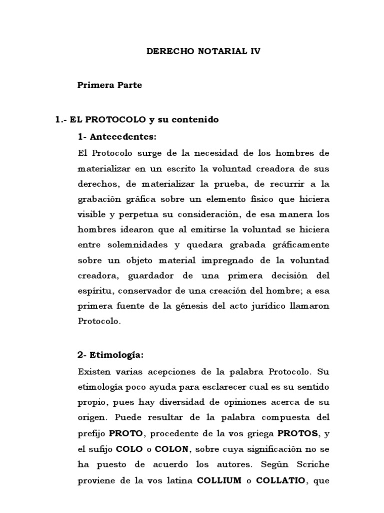 DERECHO NOTARIAL IV