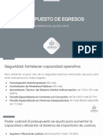 Presupuesto de Egresos de Jalisco 2019