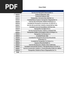 Tabla Marcas Lineas Colores | PDF | Vehículos terrestres