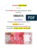 VBDATA - Kabar Gembira Registrasi Sekarang