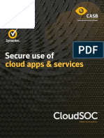 Secure Use of Cloud Apps and Services