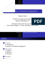 Spatial Segregation Indices