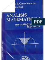 Análisis Matemático I para Estudiantes de Ingeniería - Venturini y Scardigli PDF