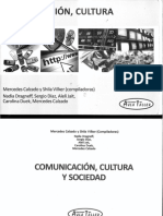 Comunicación, Cultura y Sociedad