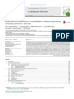 Production and Modification of Nanofibrillated Cellulose Using Various