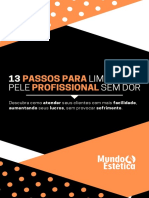 13 Passos para Limpeza de Pele Profissional Sem Dor PDF