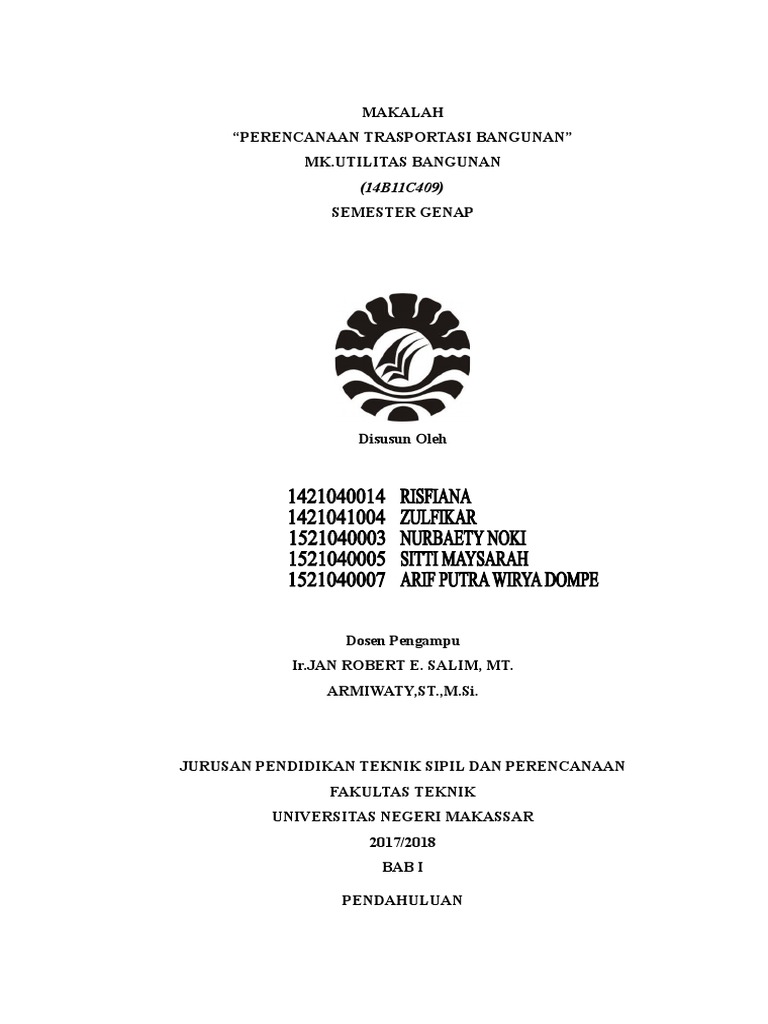 Makalah Utilitas Bangunan 2