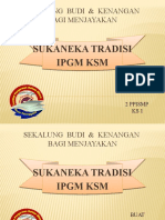 Sekalung Budi & Kenangan Bagi Menjayakan