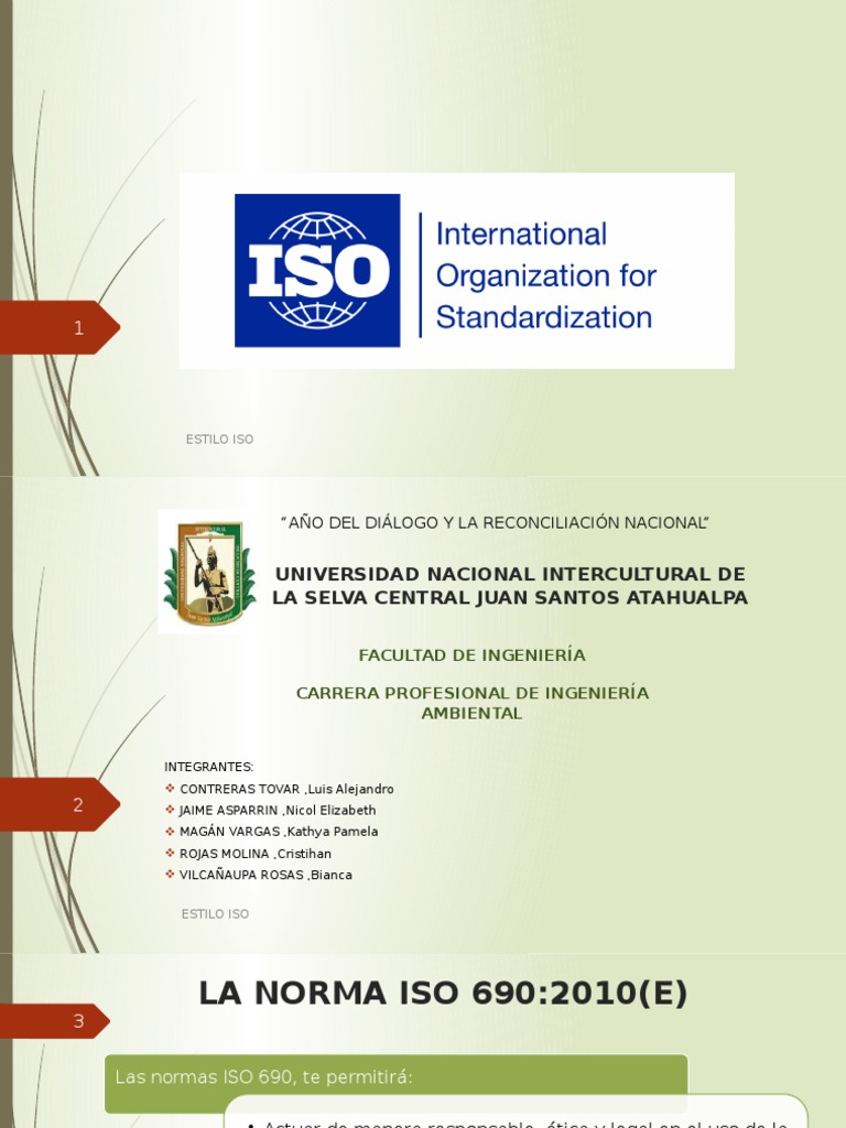 Iso 690 | PDF | Bibliografía | Comunicación escrita