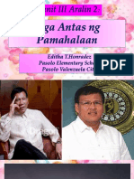 Aralin 2-Mga Antas NG Pamahalaan