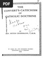 The Converts Catechism of Catholic Doctrine PDF