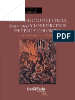 El Conflicto de Leticia 1932-1933 - Carlos Camacho Arango