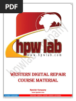 Western Digital HDD Repair Course