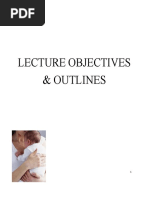 Lecture Objectives & Outlines