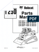 Bobcat T250 Compact Track Loader Parts Catalogue Manual SN 5231 11001 & Above.pdf