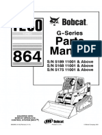 Bobcat T200 864 G-Series Compact Track Loader Parts Catalogue Manual SN 5189 11001 & Above.pdf