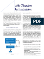 Cable Tension Op Tim Ization