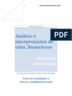 Analisis e Interpretacion de Estados Financieros