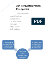 Persiapan Dan Perawatan Pasien Pre-Operasi