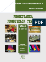 Proiectarea Produselor Textile