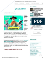Berapa Passing Grade CPNS 2018 - Belajar Bisnis - AdSense - CPNS Online