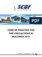 Code of Practice for fire Precautions in Building 2018