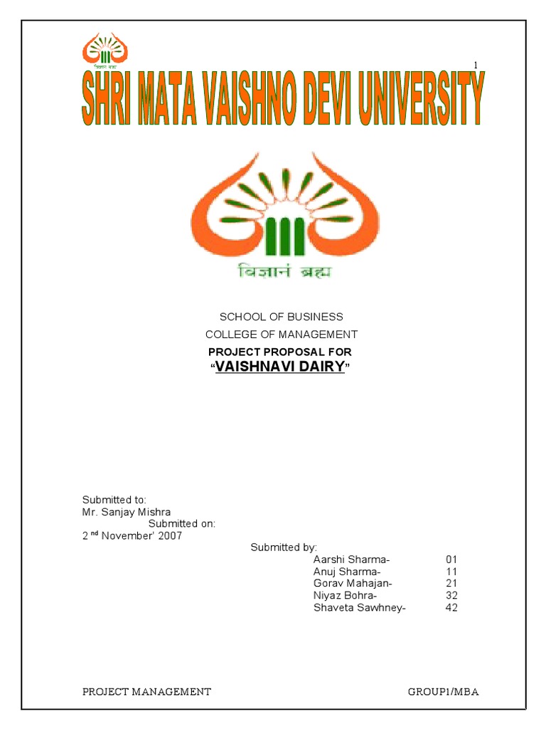 53741134DairyProjectReport.pdf Dairy Dairy Farming