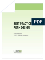 Best Practices For Form Design