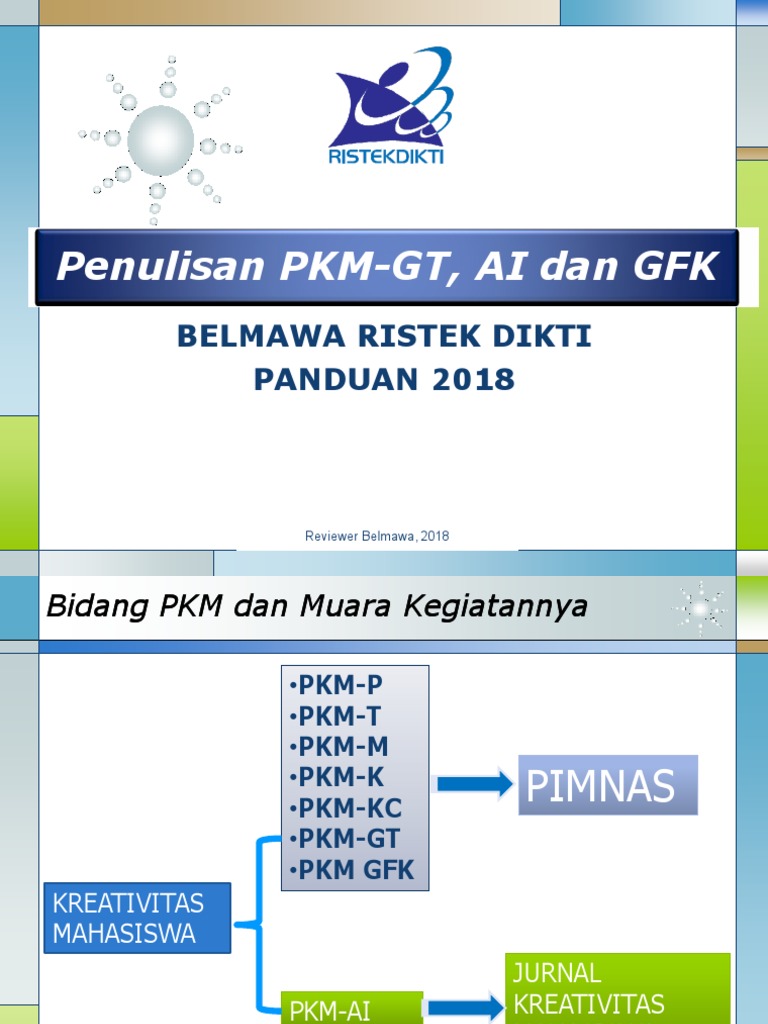 PKM GT - AI - GFK Panduan 2018 PDF | PDF | Bisnis | Seni