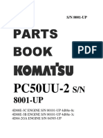 Demo Parts Book Pc50uu-2