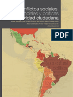 Barreira Conflictos Sociales, luchas sociales y políticas de seguridad ciudadana