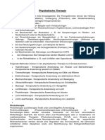 Physikalische Therapie Hat Viele Einsatzgebiete