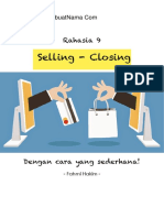 Apa Bedanya Marketing, Selling Dan Closing 9 Rahasia9 - Bos - SC PDF