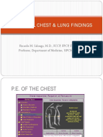 Abnormal Chest & Lung Findings 