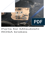 Parts MitsubishiROSA Brakes