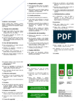 Triptico Reglas Basicas de Seguridad